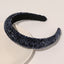 Sponge wide brim handmade headband