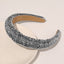 Sponge wide brim handmade headband