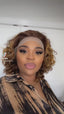 16 inches￼ bouncy curl 220% density